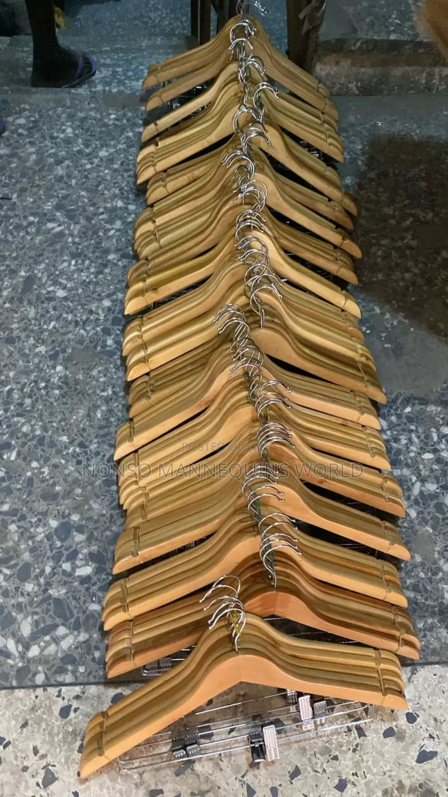 Wooden Clip Hangers Packs
