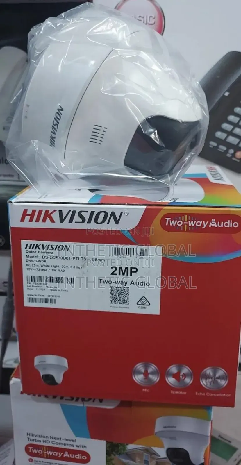 Hikvision 2mp Analog Two-Way Audio Camera