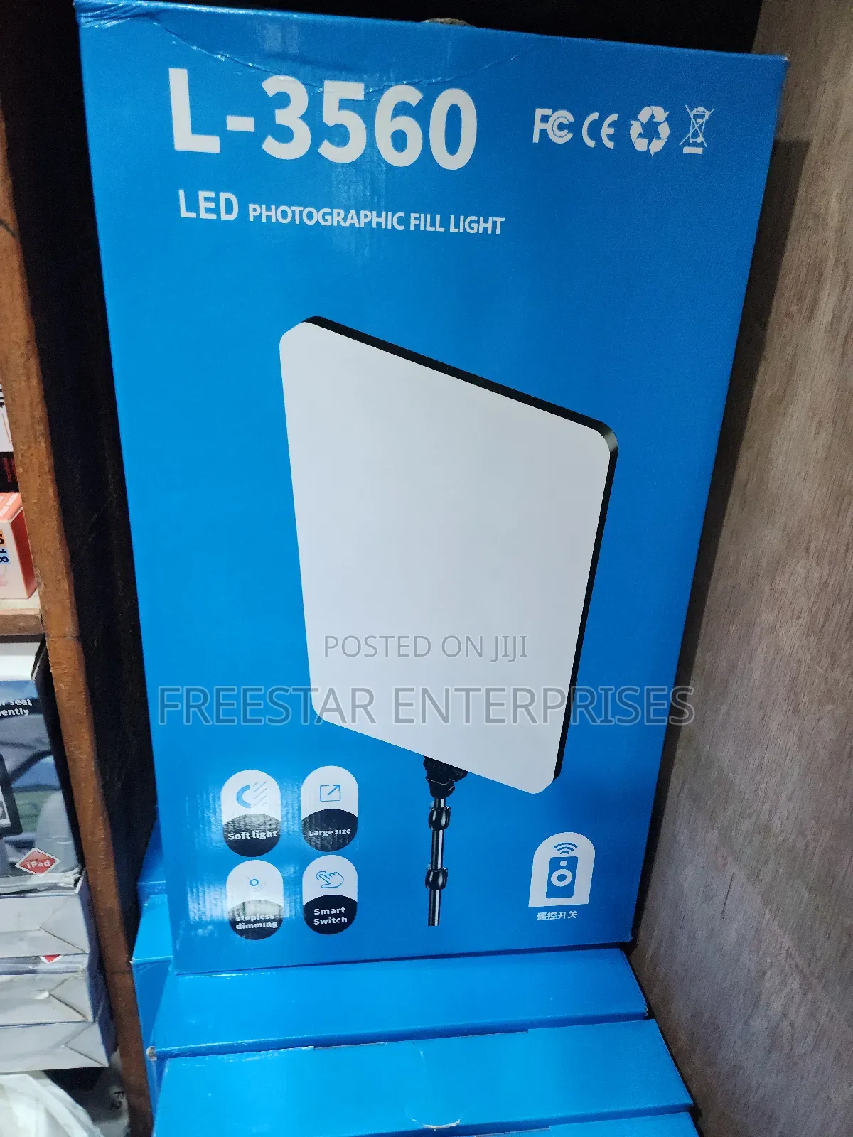 Led Photographic Fill Light Stand.