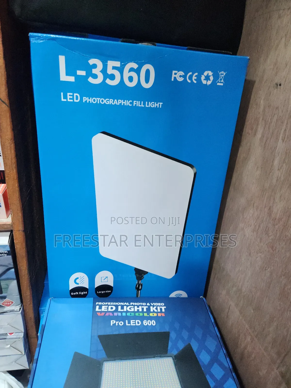 Led Photographic Fill Light Stand.