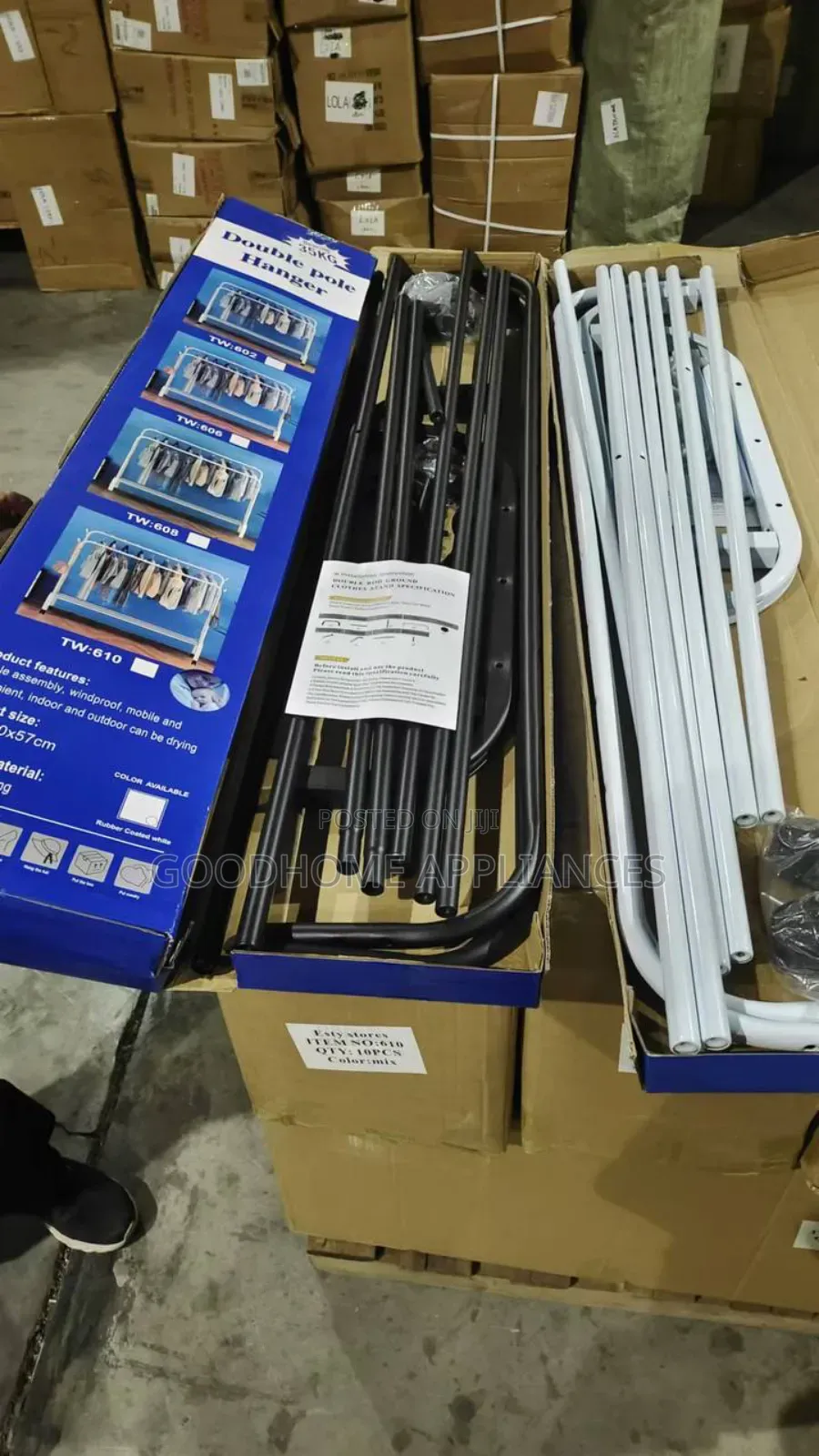 35kg Double Pole Hanger With Tyre