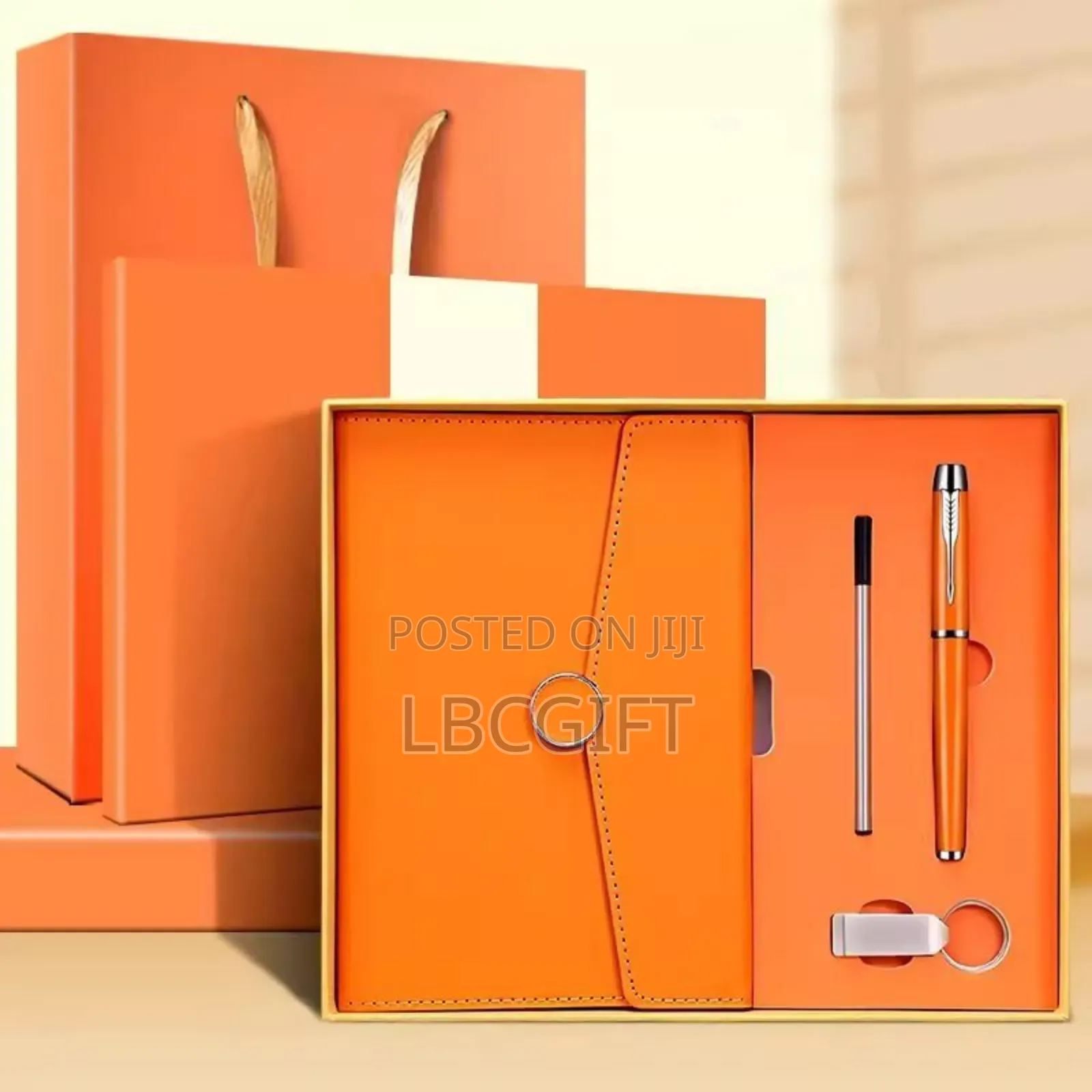 4 in 1 Set Notepad, Pen, Flash Drive Refil (Wholesale Only
