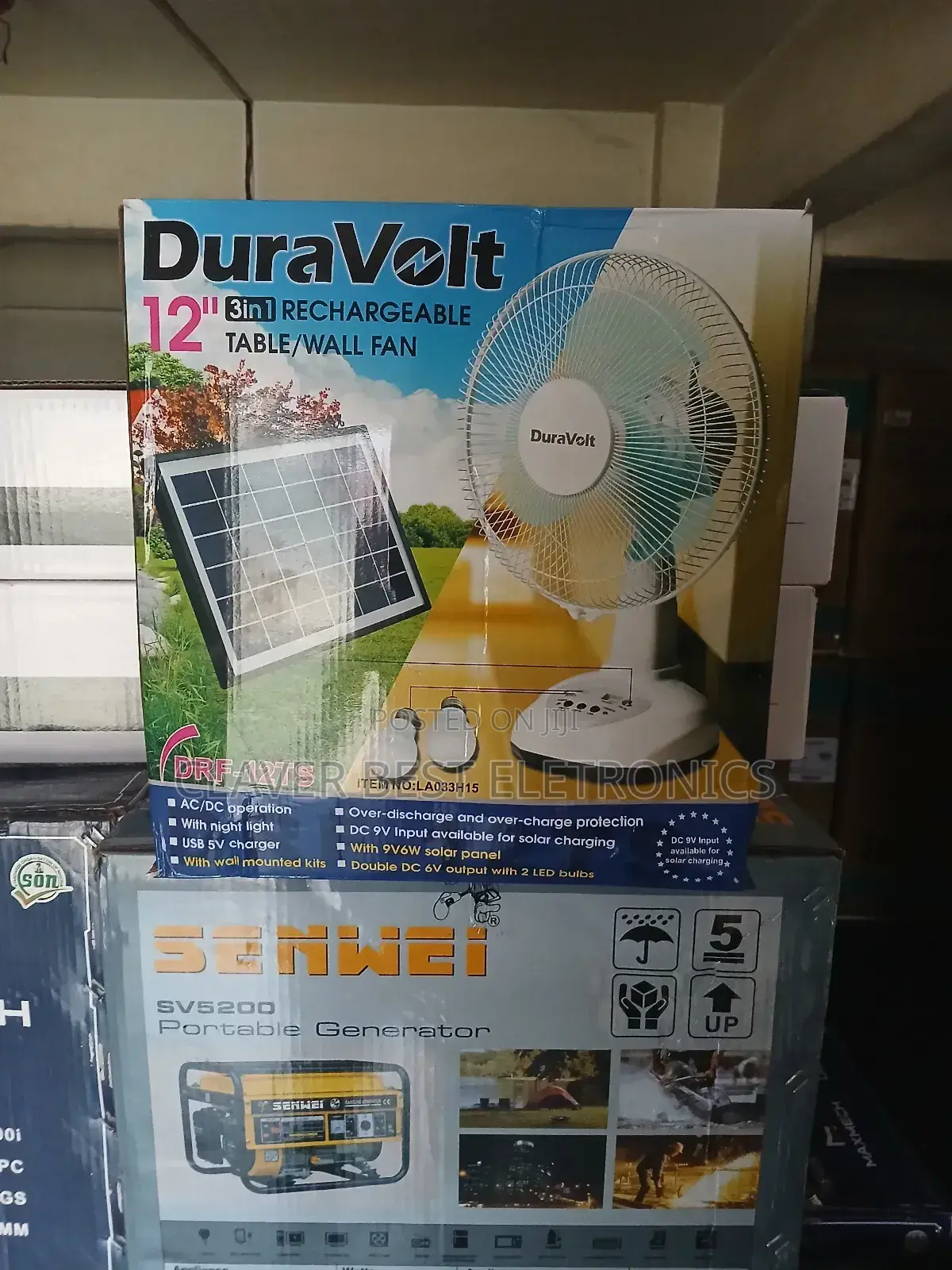 Duravolt Reachable Fan12inches