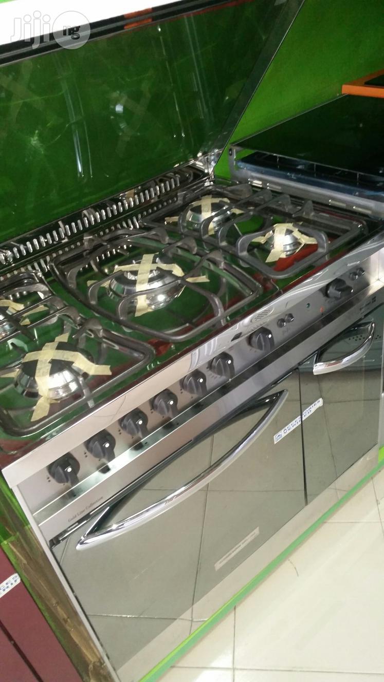 Scanfrost Semi Industrial Gas Cooker ( 5 Burners )