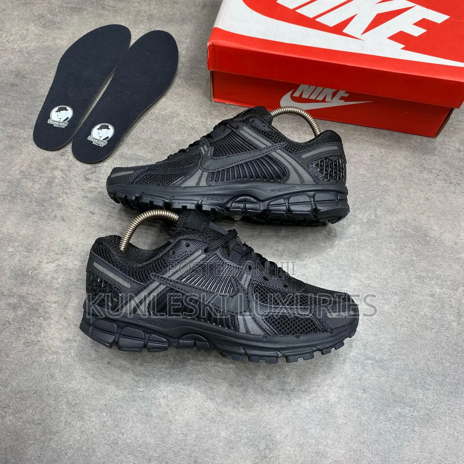 Original Nike Zoom Vomero 5 Triple Black Sneakers