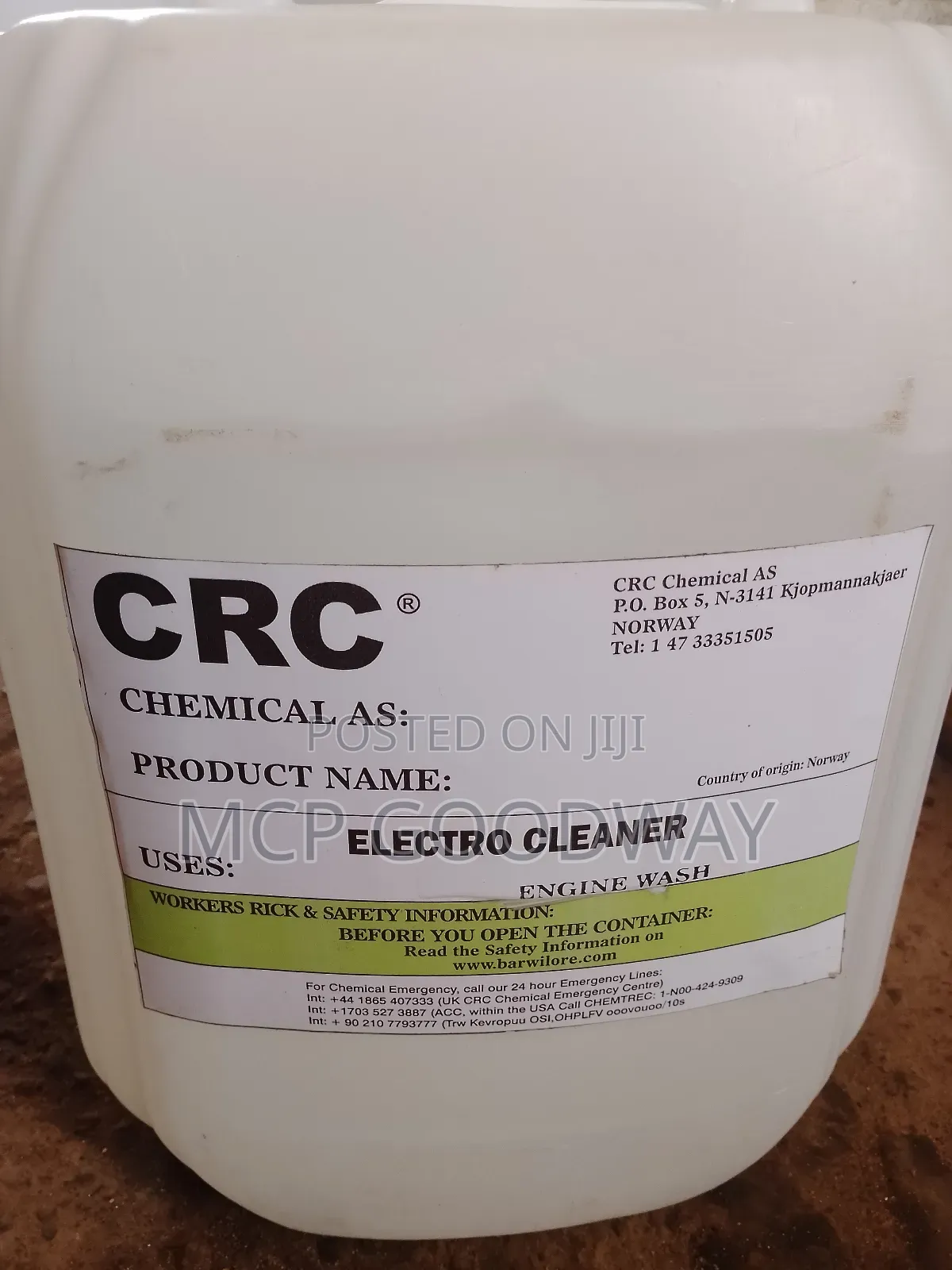CRC Electro Cleaner 20litres