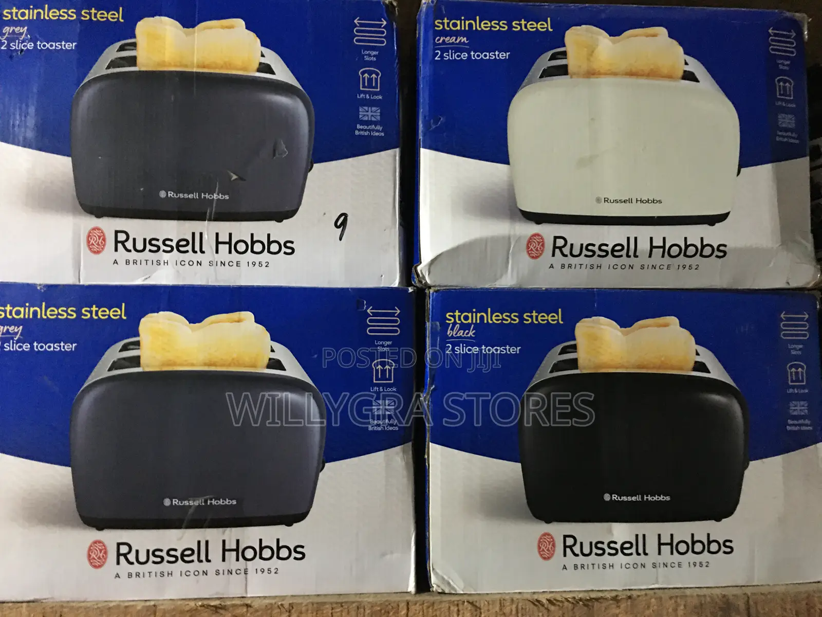 Russell Hobbs 2 Slice Lift Look Toaster