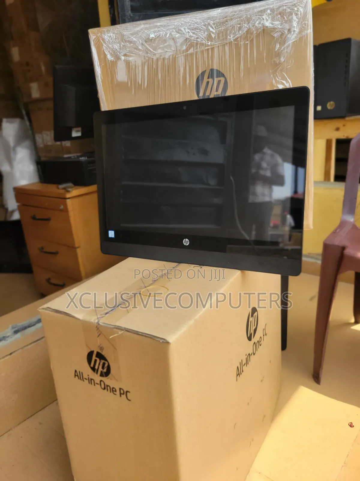 New Desktop Computer HP ProOne 400 G3 8GB Intel Core I5 SSD 256GB