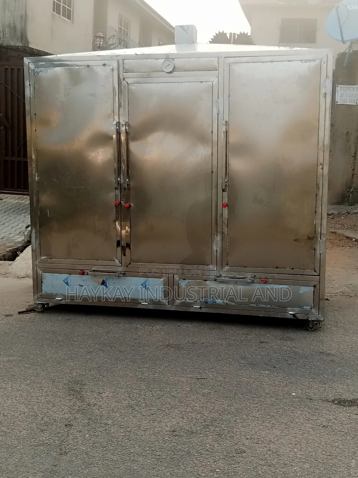 Stainless Fish Dehydrator for Commercial Farmers
