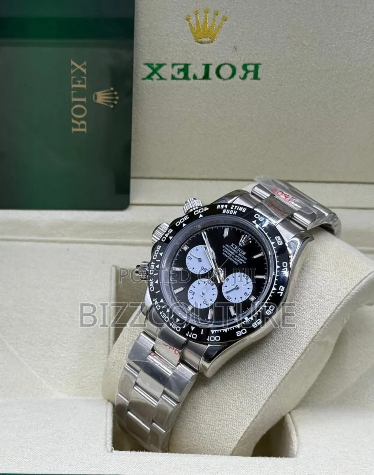 Original Rolex Silver Stainless Steel Watch