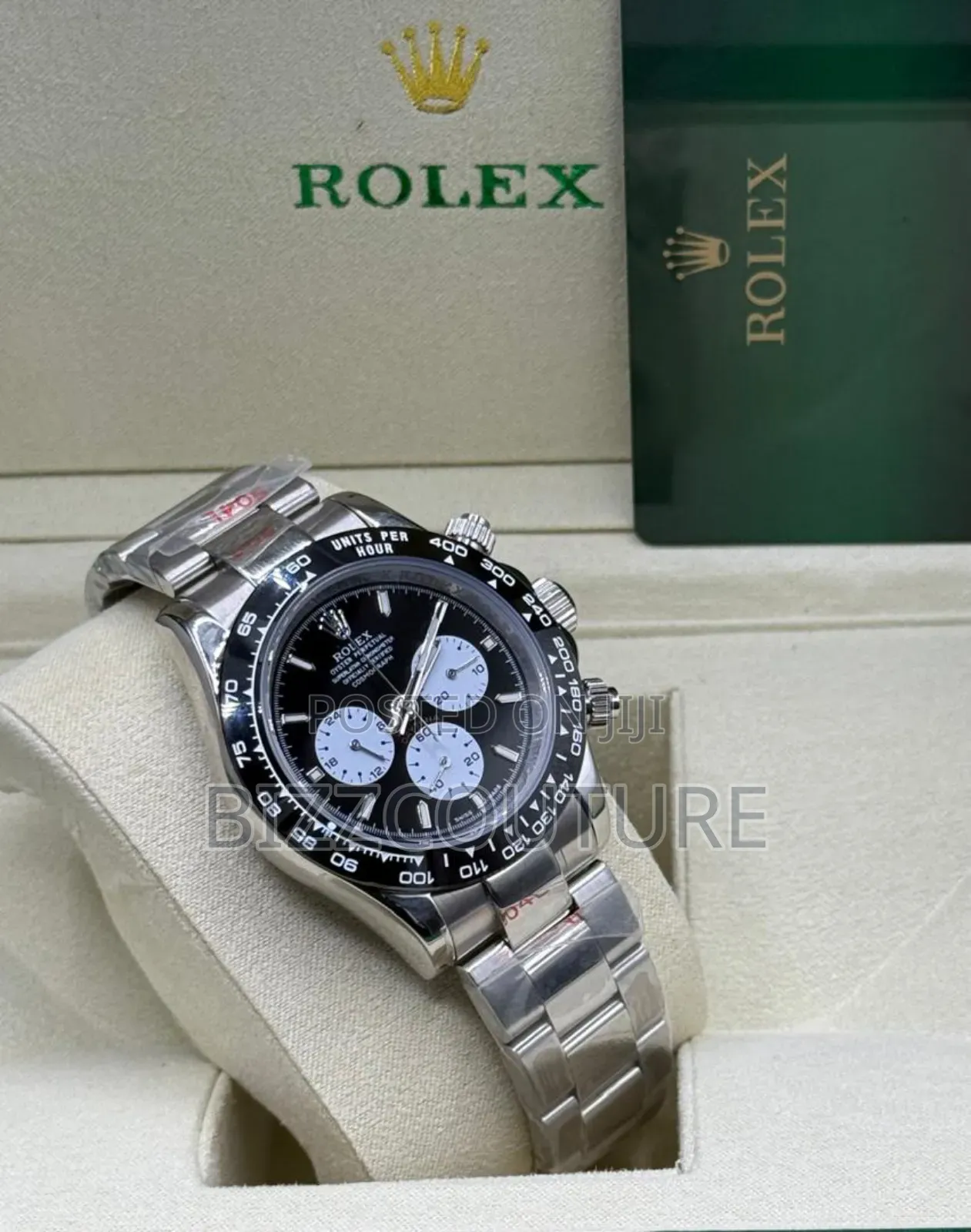 Original Rolex Silver Stainless Steel Watch