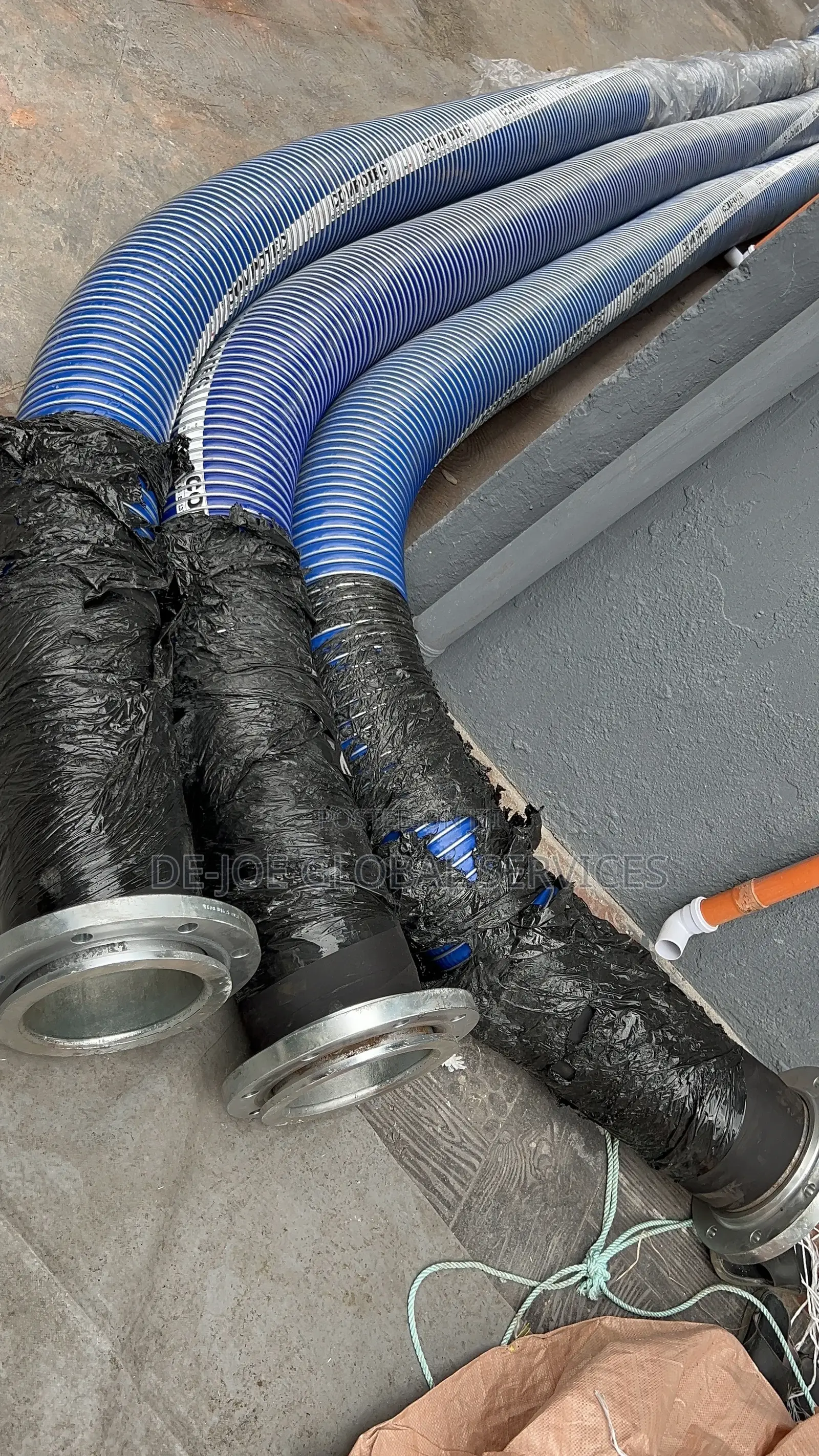 Compotec Oil and Fuel Transfer Heavy Duty Hose 8” by 12mtrs