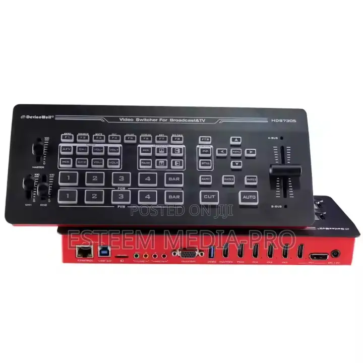 Devicewell 7305 4k Ultra HD Live Video Switcher and Recording Function
