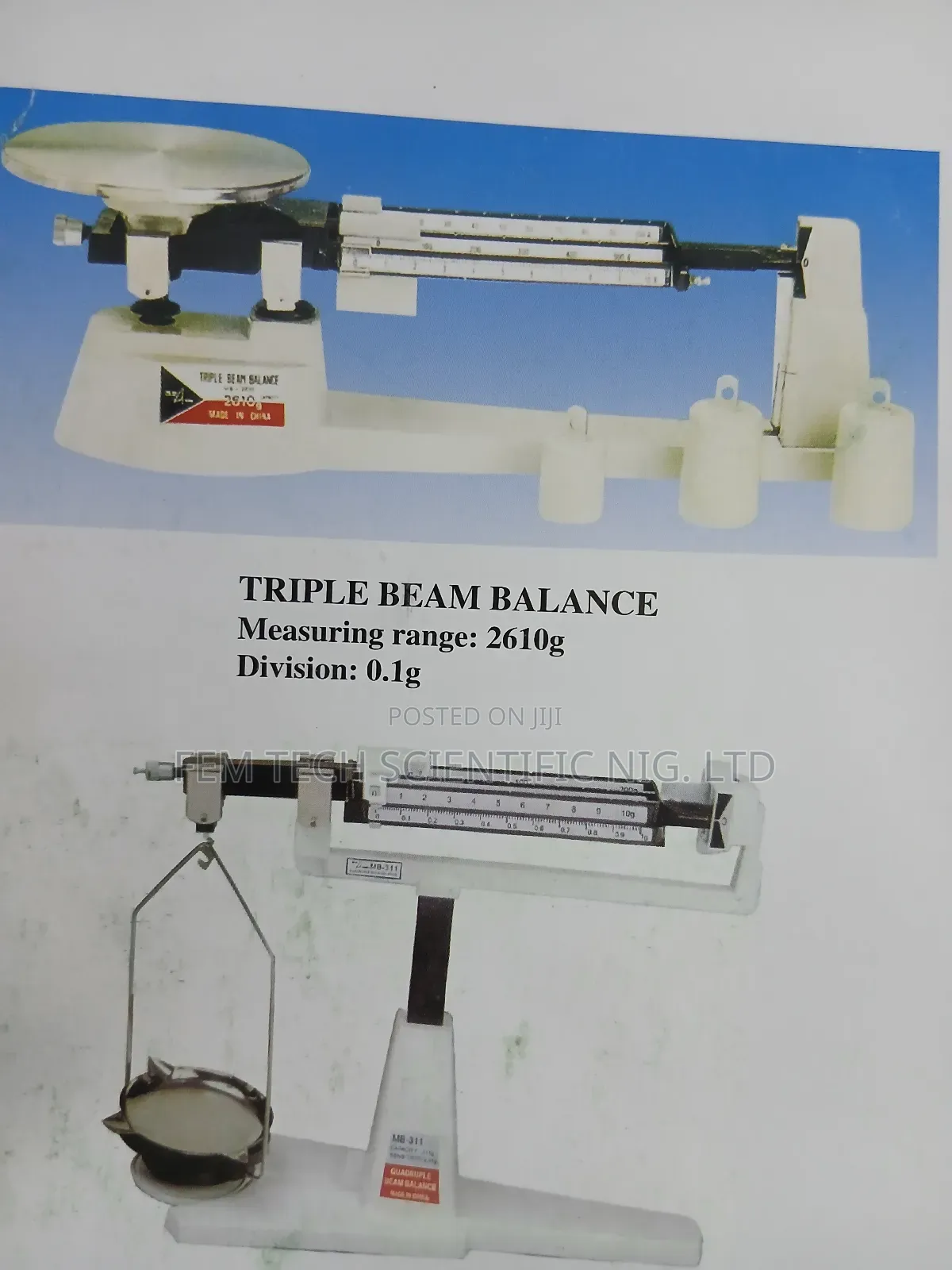 Triple Beam Balance