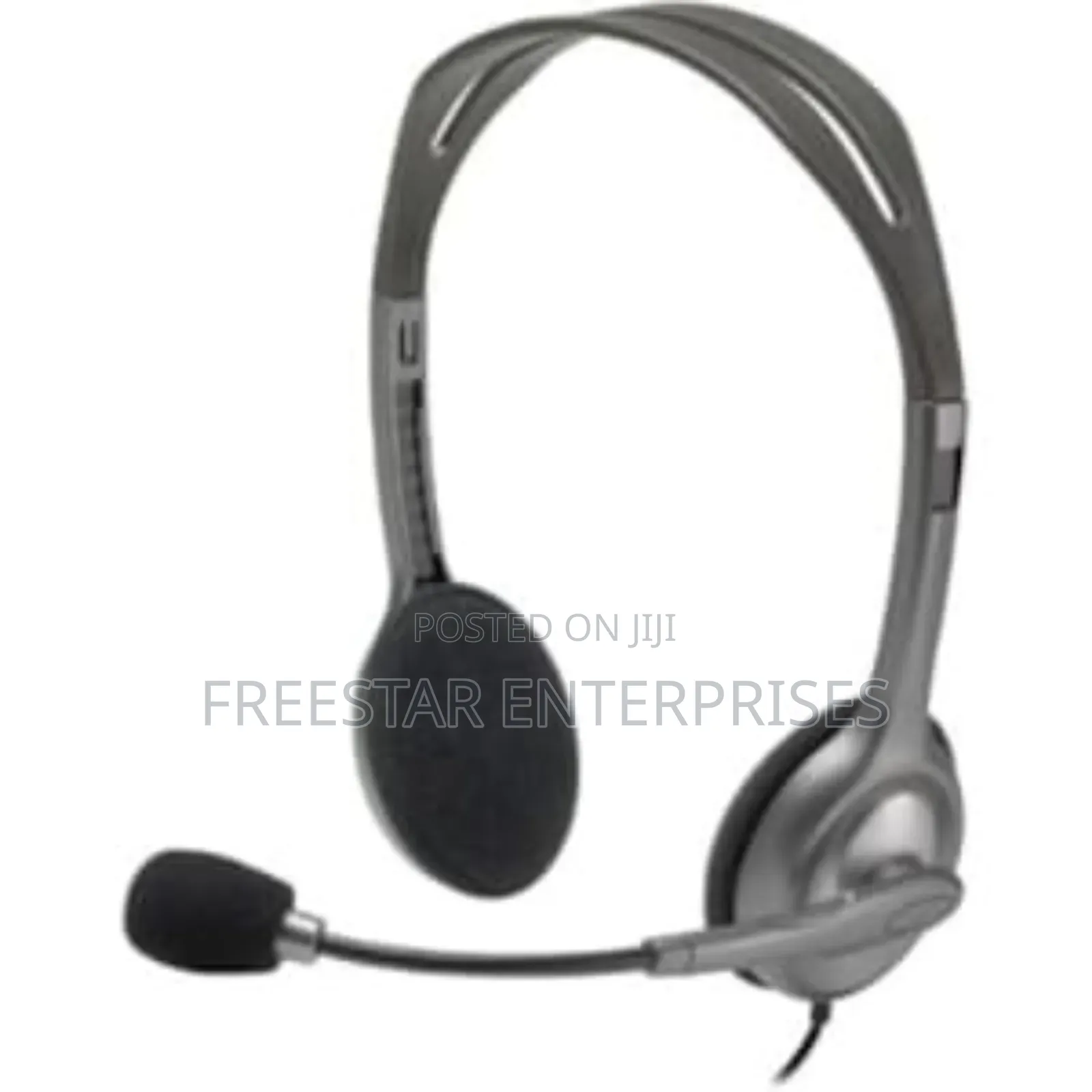 Logitech H111 Headset With Noise Cancellation.
