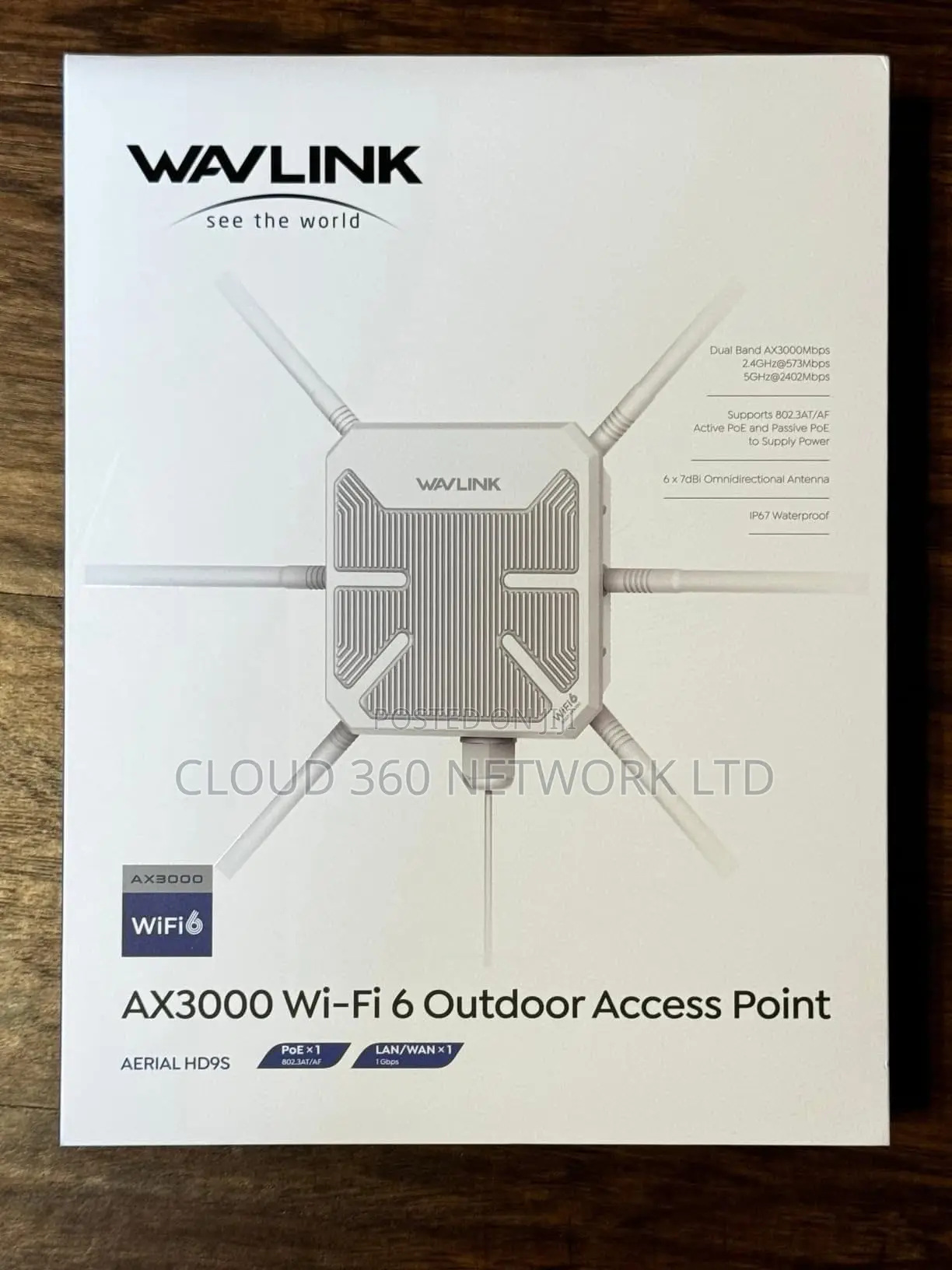 Wavlink Ax 3000 Aerial Hd9s Wifi 6  Outdoor Ap