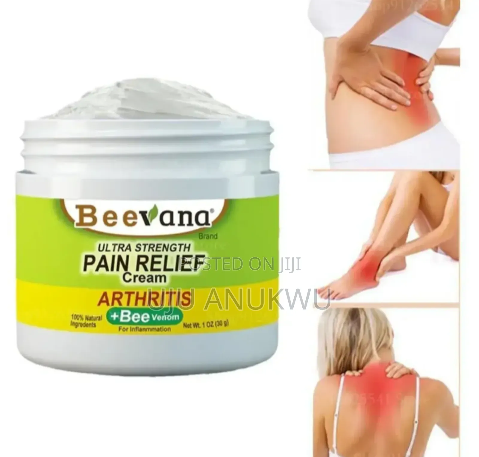 Beevana Bee Venom Joint Bone, Arthritis Cream
