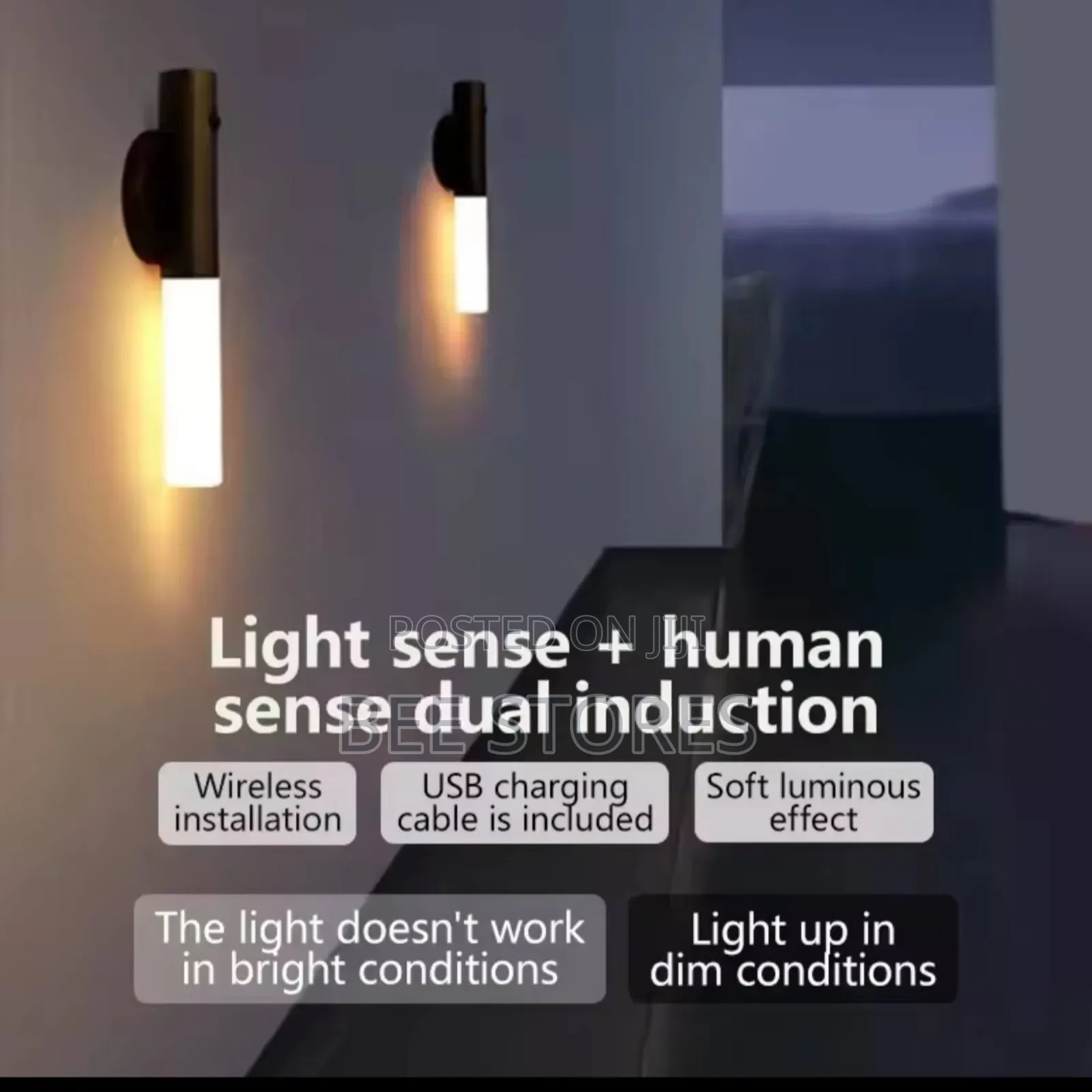 Quality Rechargeable Wall Sensor Night Light