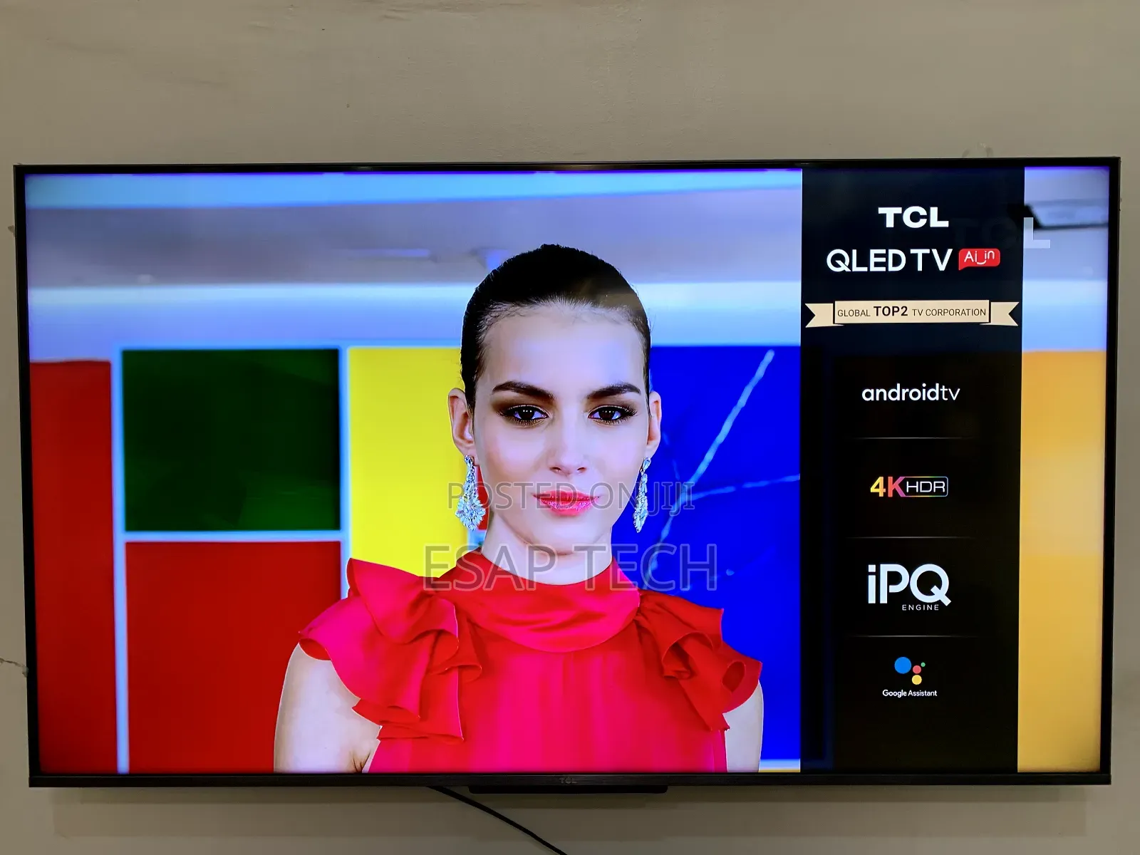 TCL Qled Andorid Tv Frameless 50inches