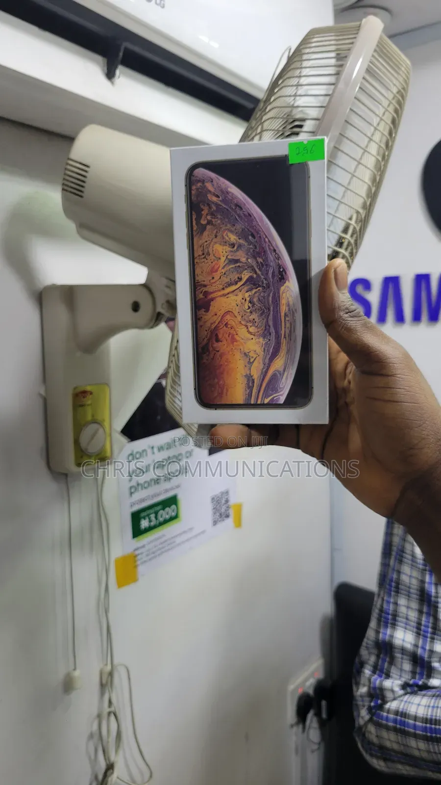 New Apple iPhone XS Max 256 GB Silver