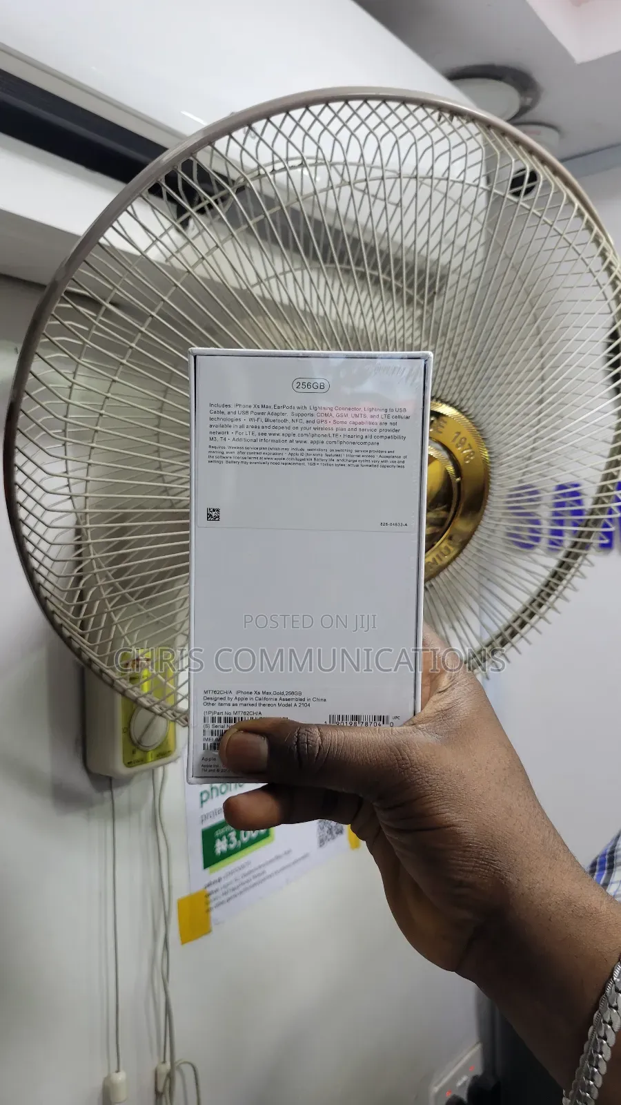 New Apple iPhone XS Max 256 GB Silver