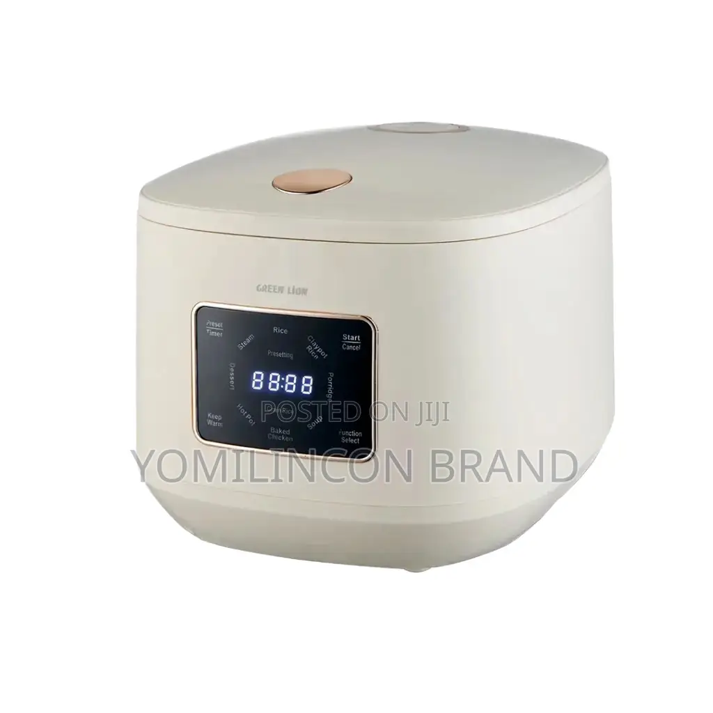Green Lion GRC-20 Digital Rice Cooker 5l - White