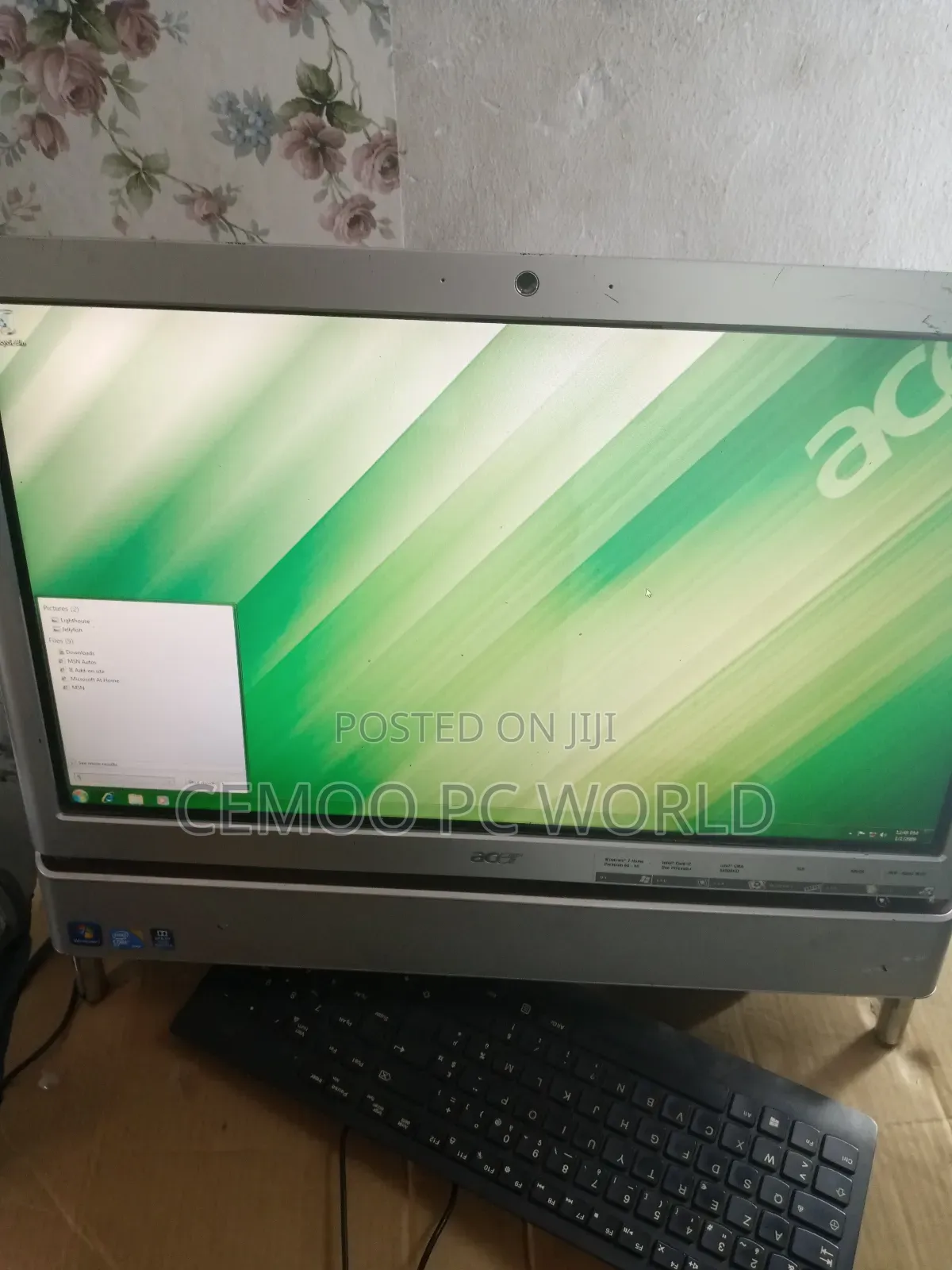 Desktop Computer Acer Aspire C20-220 3GB Intel Pentium HDD 500GB