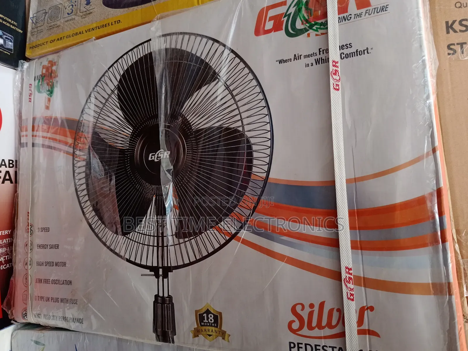 Original GSR 16" Standing Fan