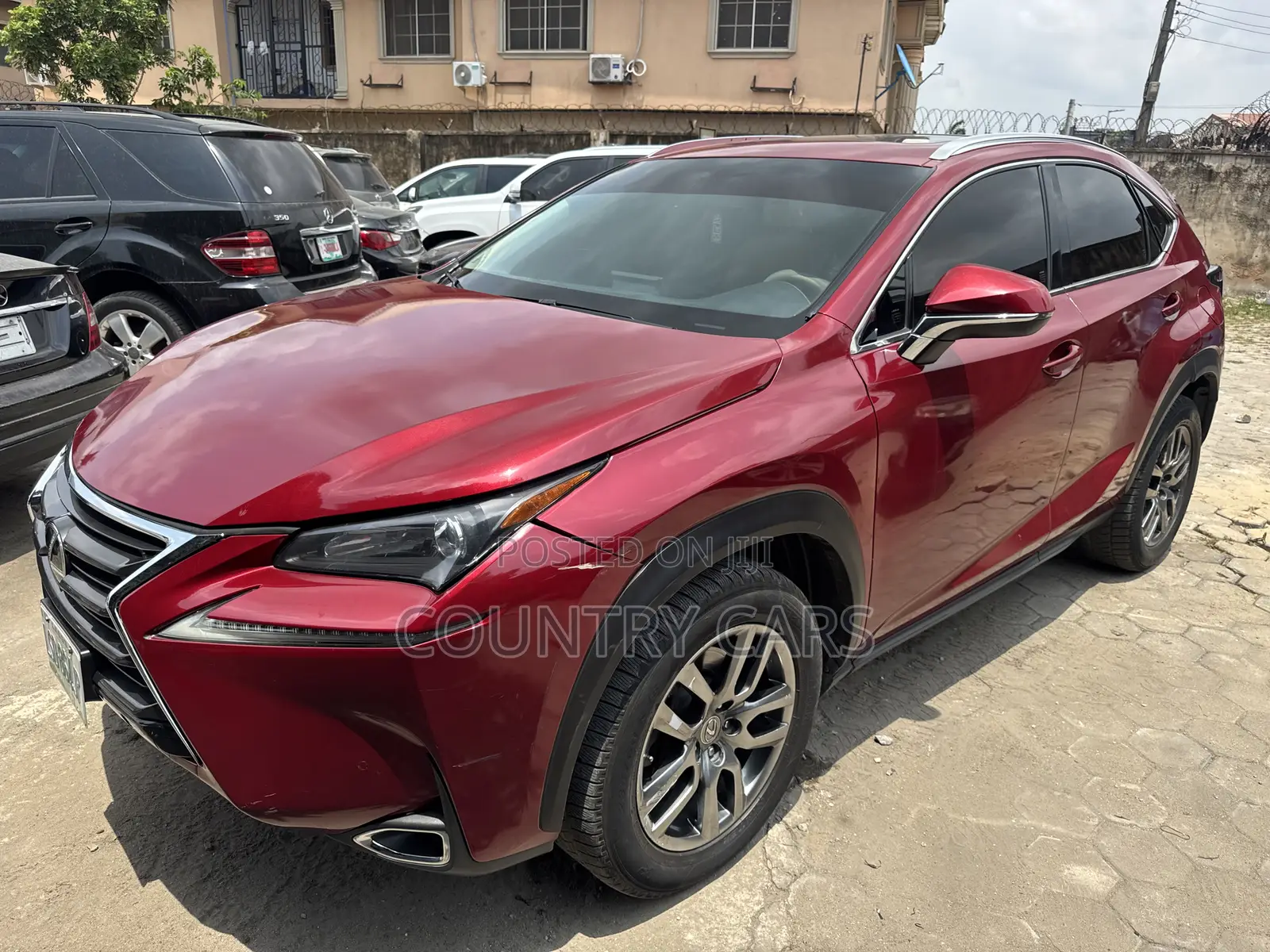 Lexus NX 200t AWD 2015 Red