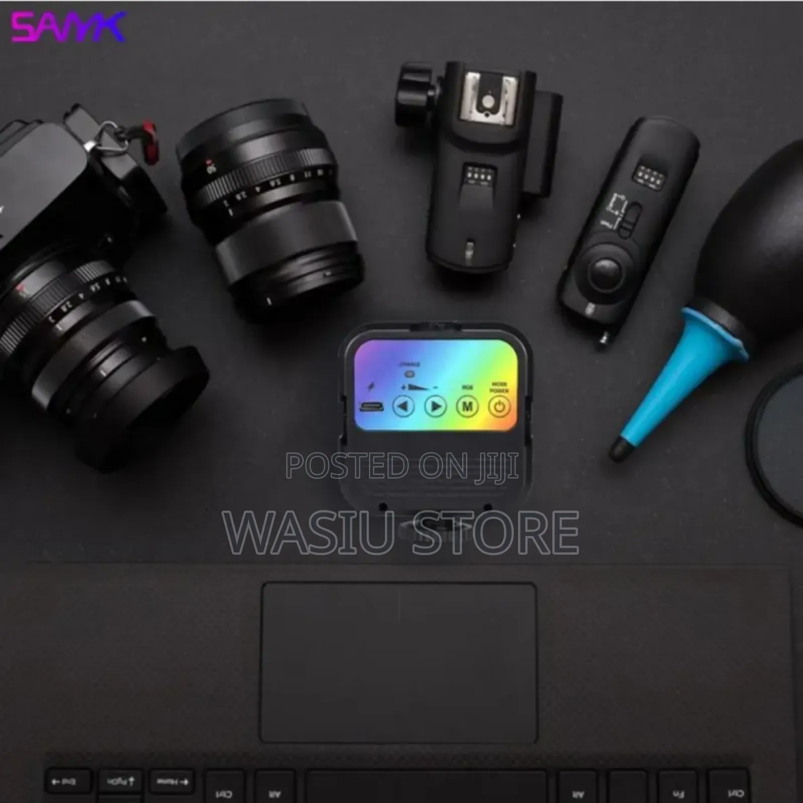 RGB Full Color Led Rechargeable Camera Video Light