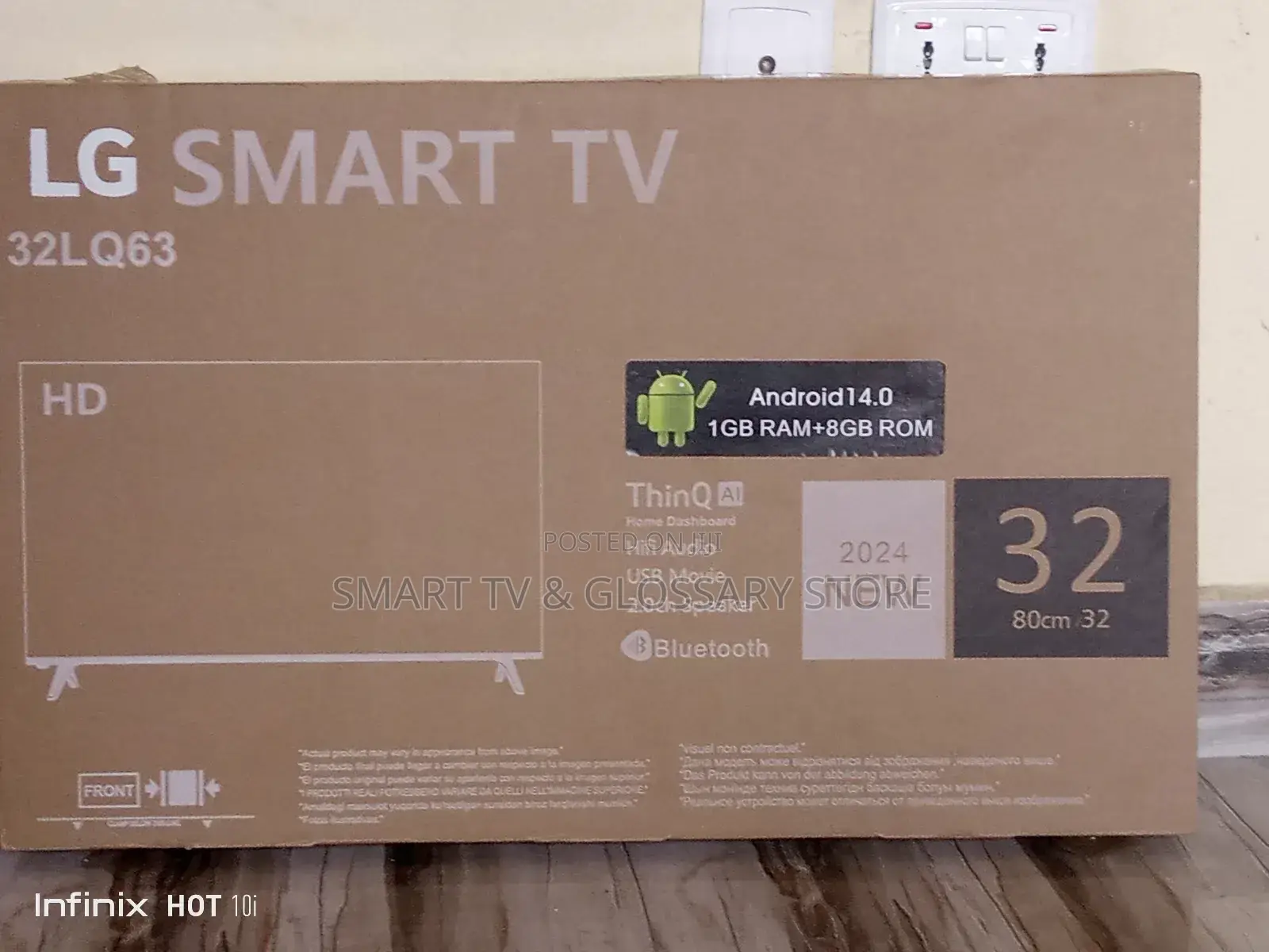 32 Inches Smart View Television With Full Screen