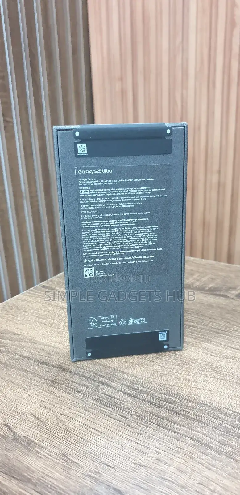New Samsung Galaxy S25 Ultra 256 GB Gray
