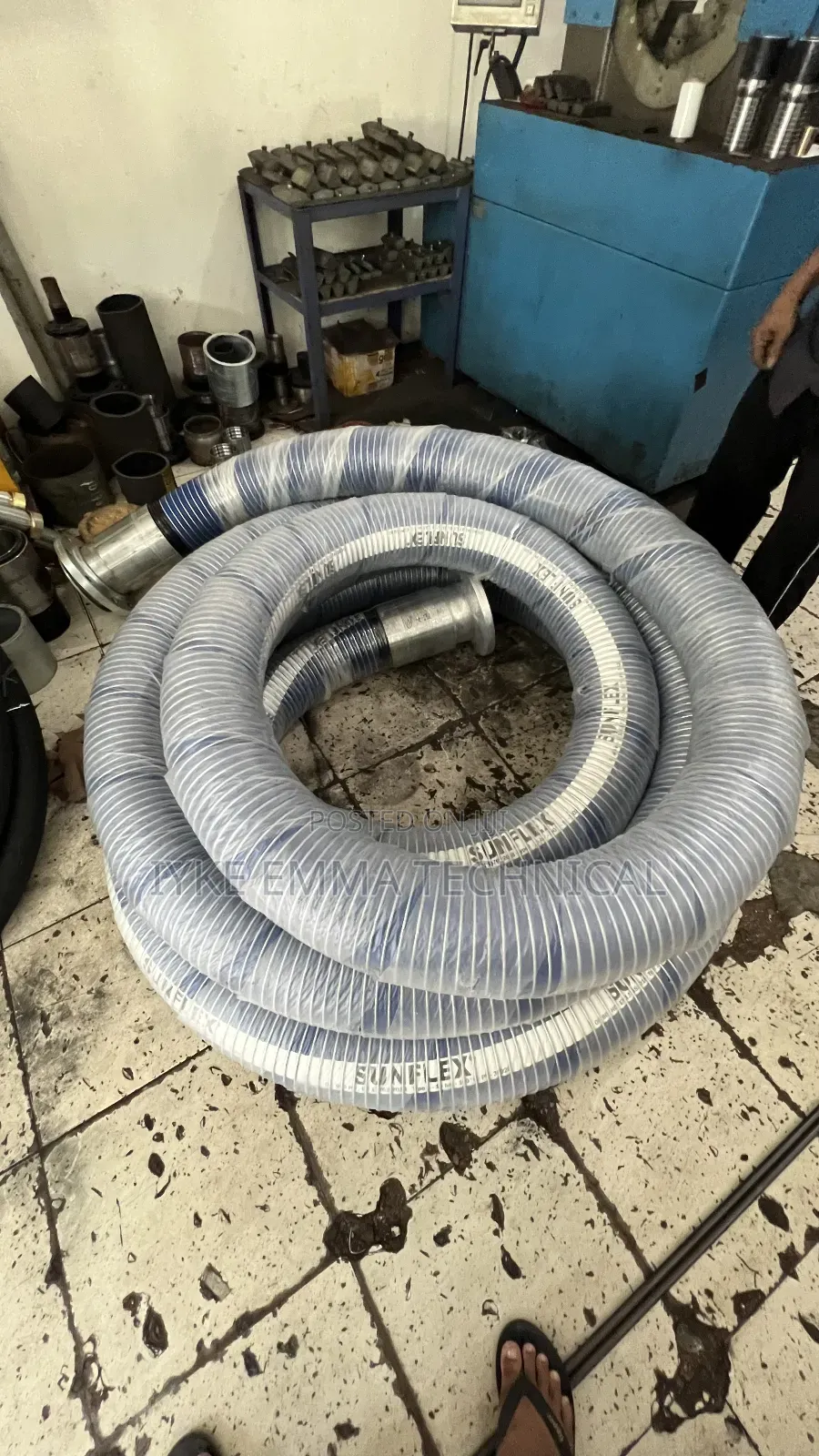 Compotec Oil and Fuel Transfer Heavy Duty Hose 8” by 10mtrs