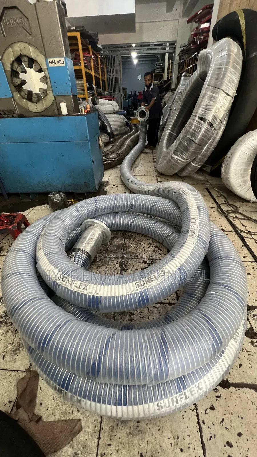 Compotec Oil and Fuel Transfer Heavy Duty Hose 8” by 10mtrs