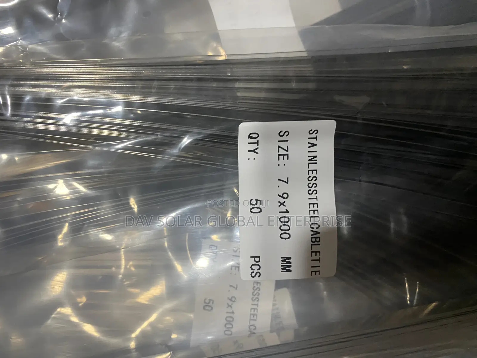 Stainless Steel 7.9 by 1000