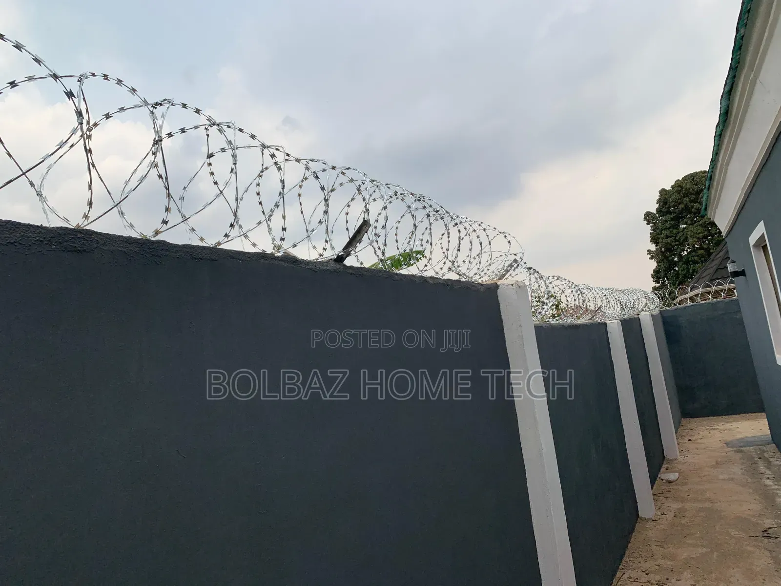 Galvanized Razor Wire; For Security Fence-Wire