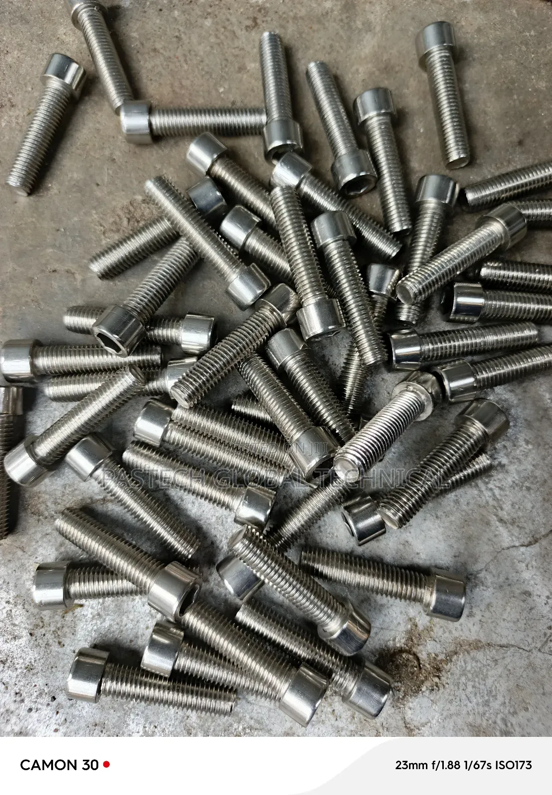 S.S. Allen Head Bolts Unf M12x40mm