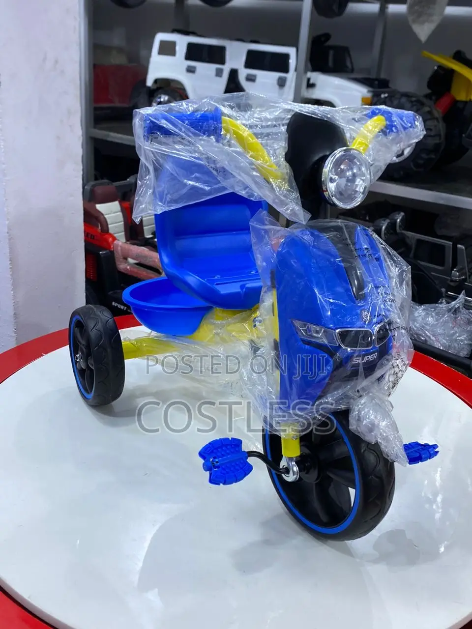 Kids Rugged Tricycle With Music