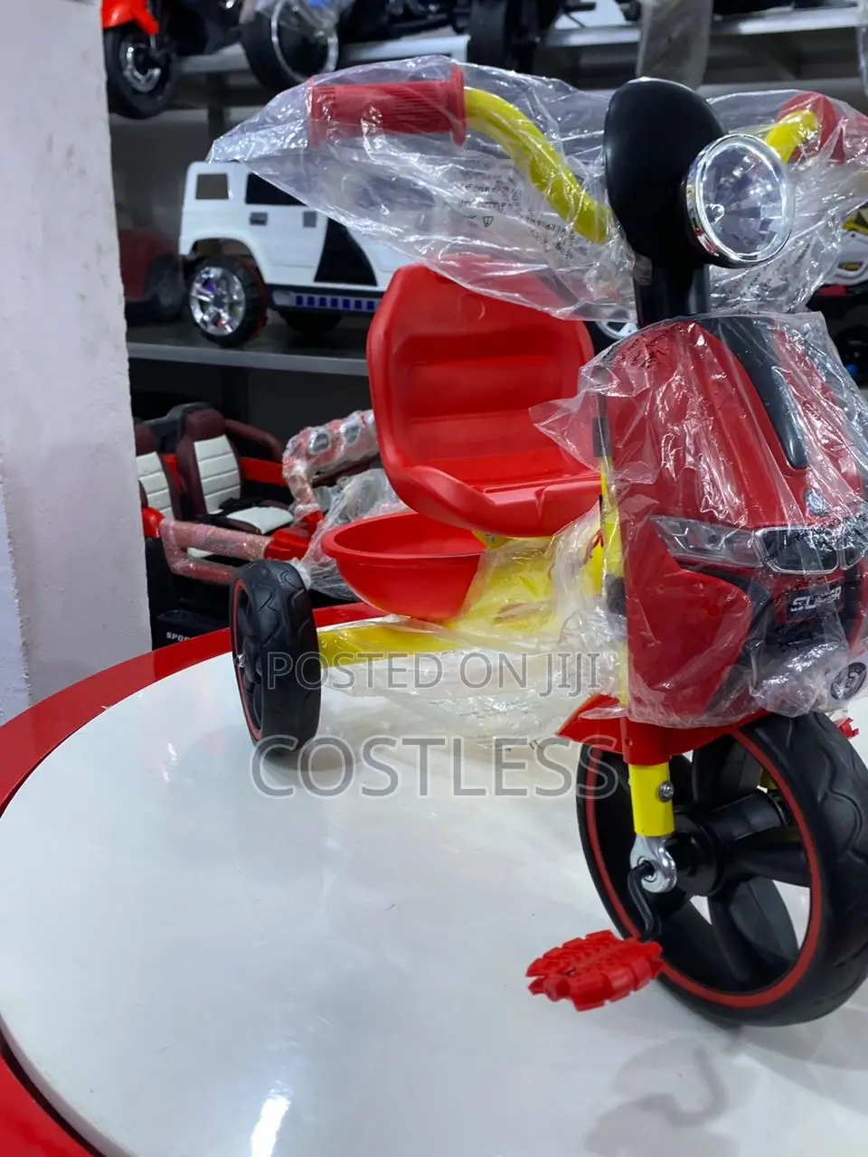 Kids Rugged Tricycle With Music