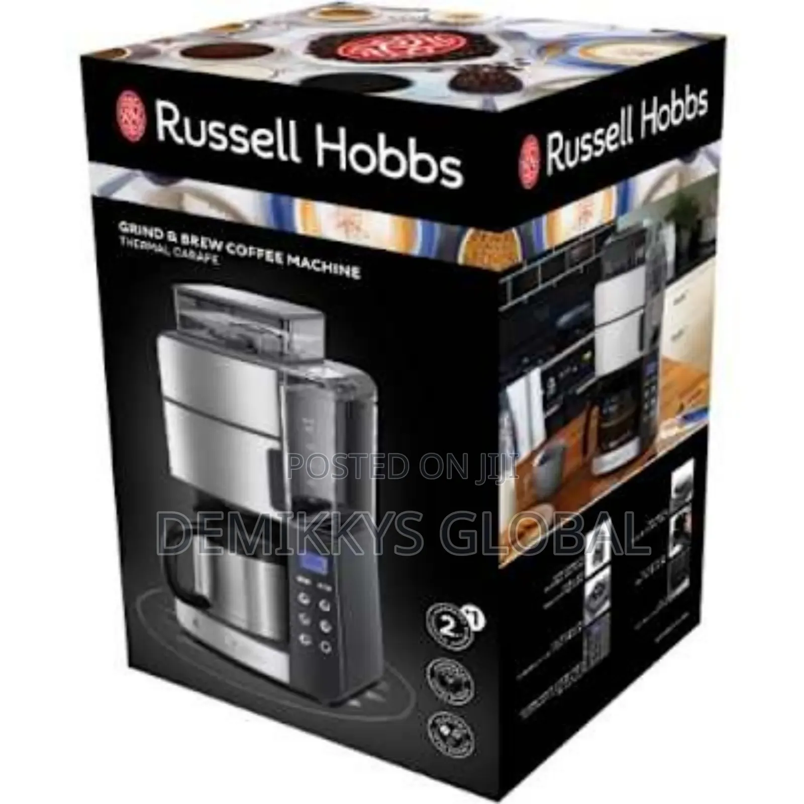 Russell Hobbs Coffee Machine- Grind Brew