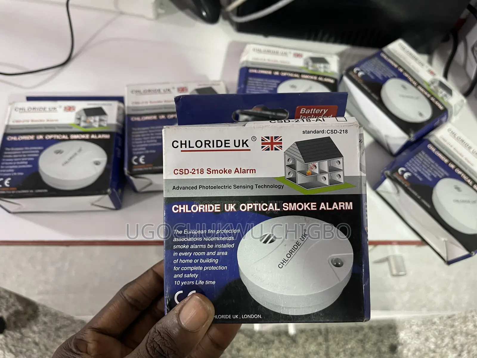 Chloride Uk Smoke Alarm Detector Wireless