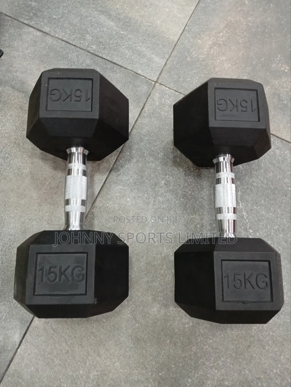 15kg Hexagon Dumbbell