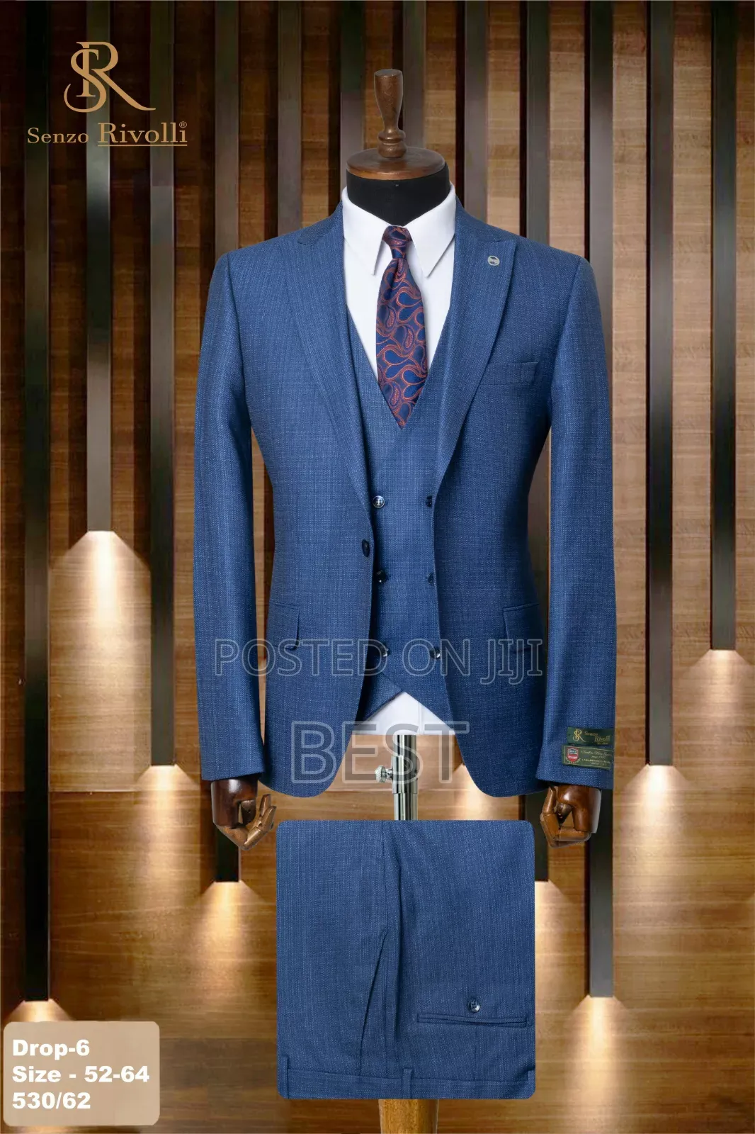 Luxury 3pis Turkey Suits for Men