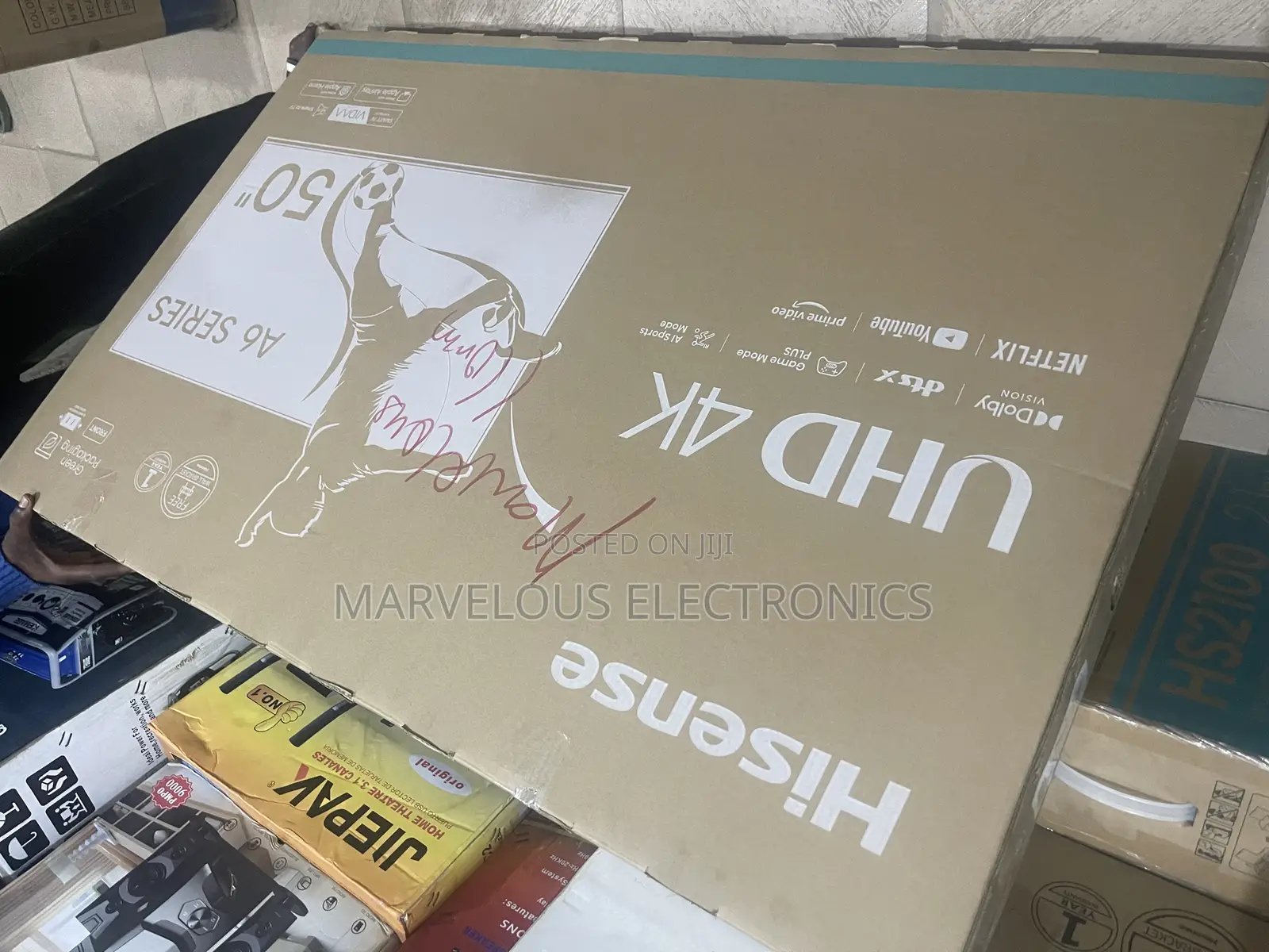 Brand New Original Hisense 50 Full Hd Framless Smart Television