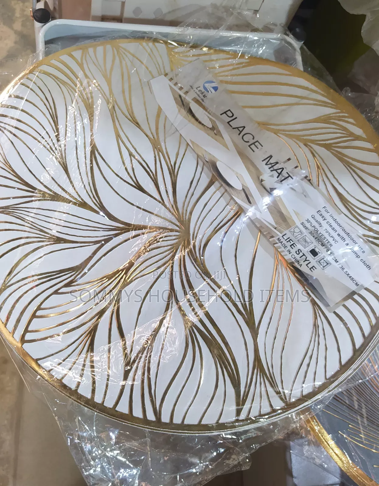 Round Place Mat / Table Mat (12pcs)