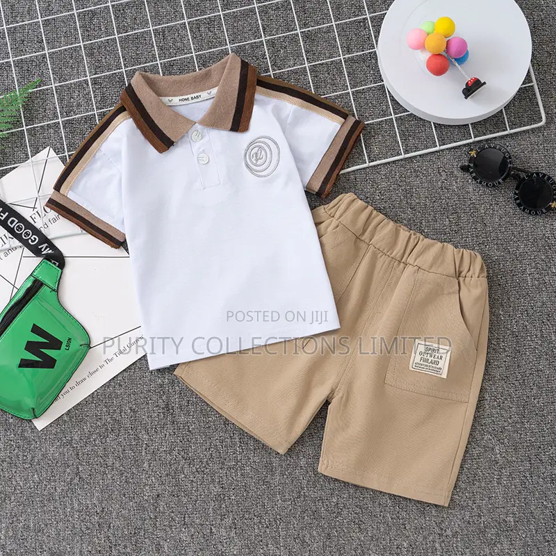 Children Two Piece Short Set