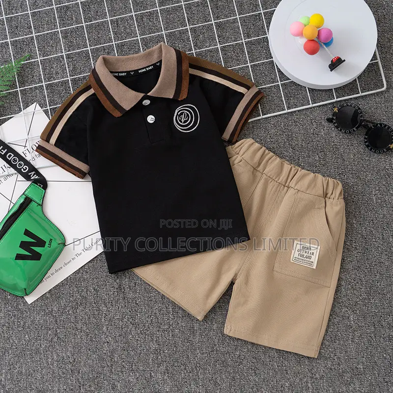 Children Two Piece Short Set