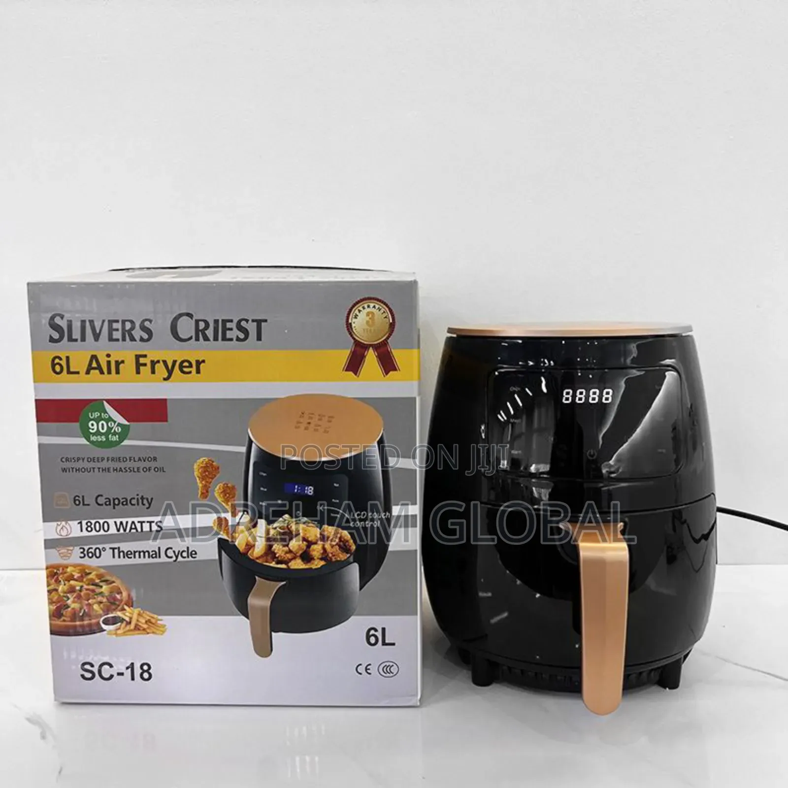 Sliver Crest 6litres Air Fryer 2500watts