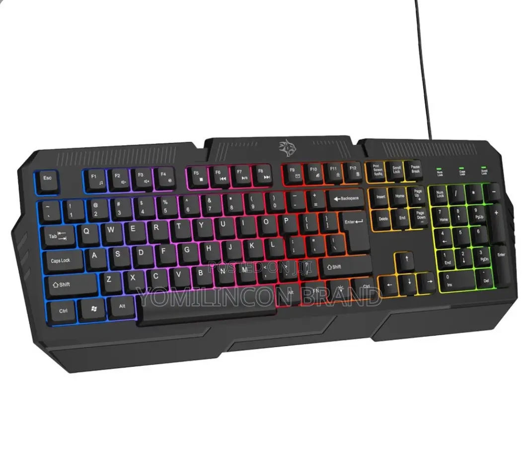Porodo Gaming 4in1 Combo With Keyboard, Headphone, Mouse