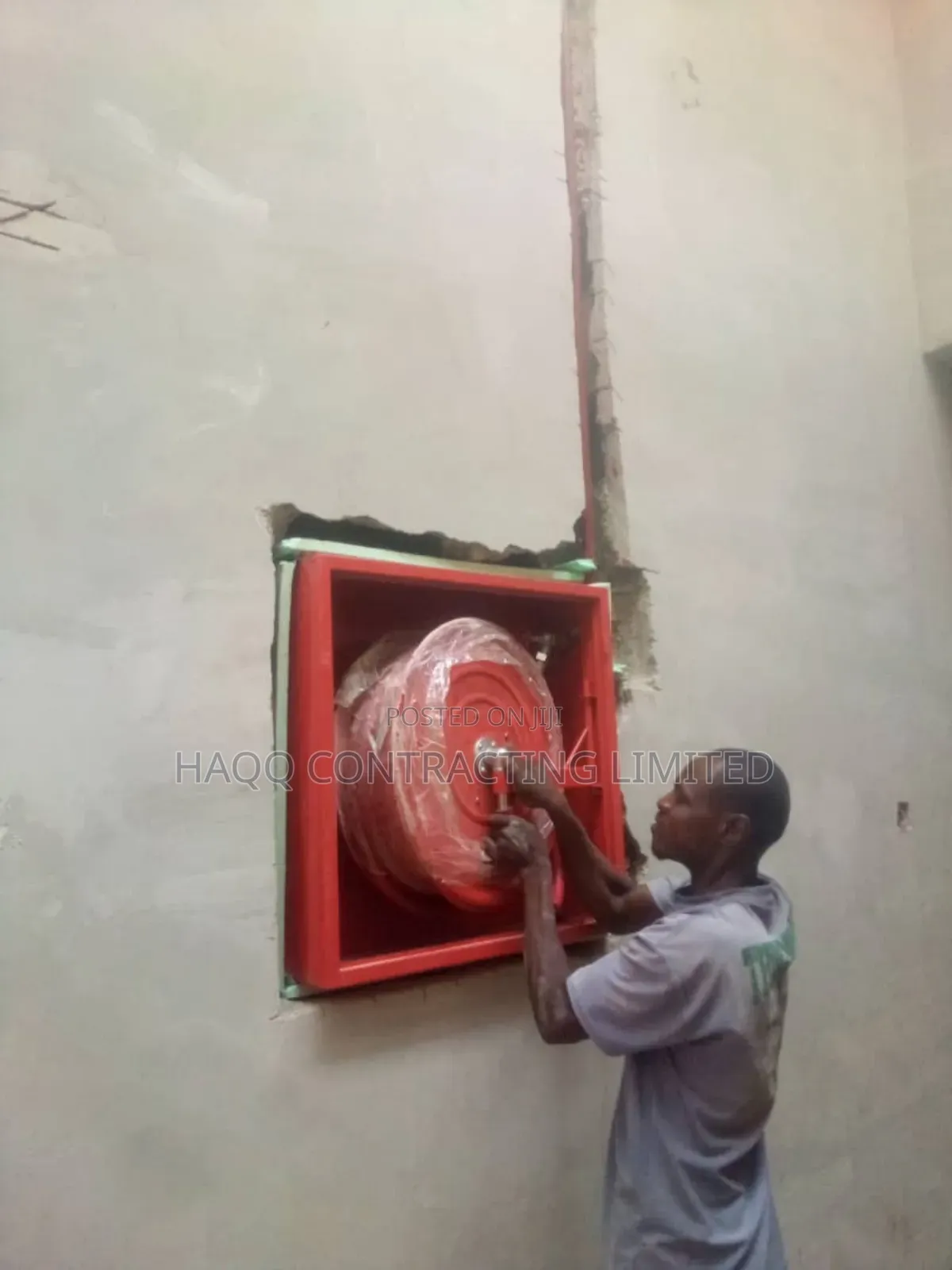Fire Hose Reels, Hydrant, Sprinkler, Piping and Installation
